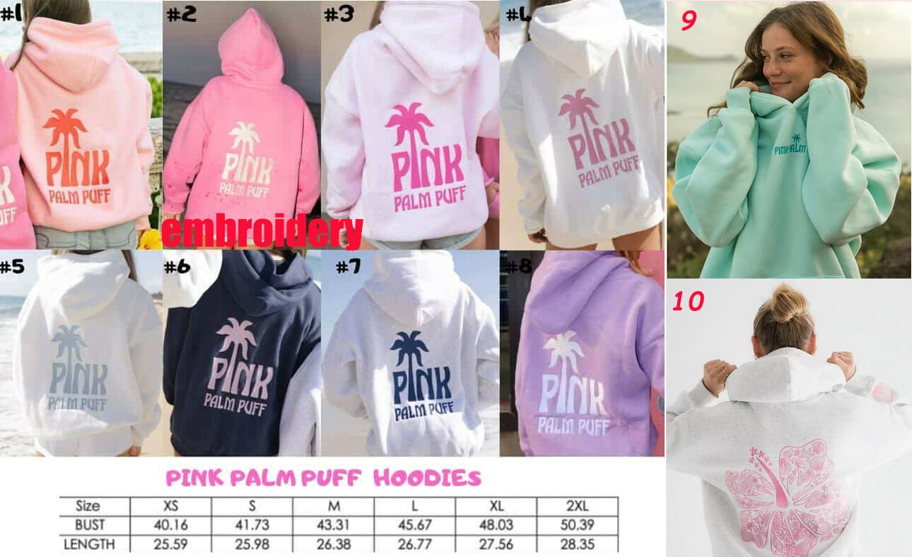 Palm Hoodies