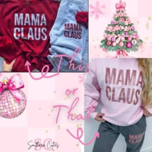 Mama Claus Sweat Set
