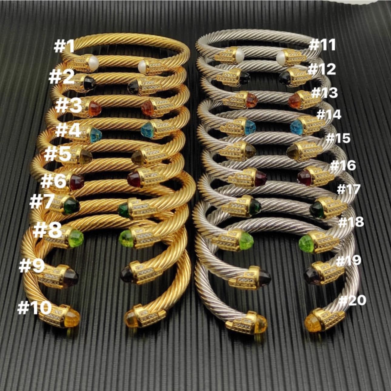 DY Cable Cuff Bracelets 2