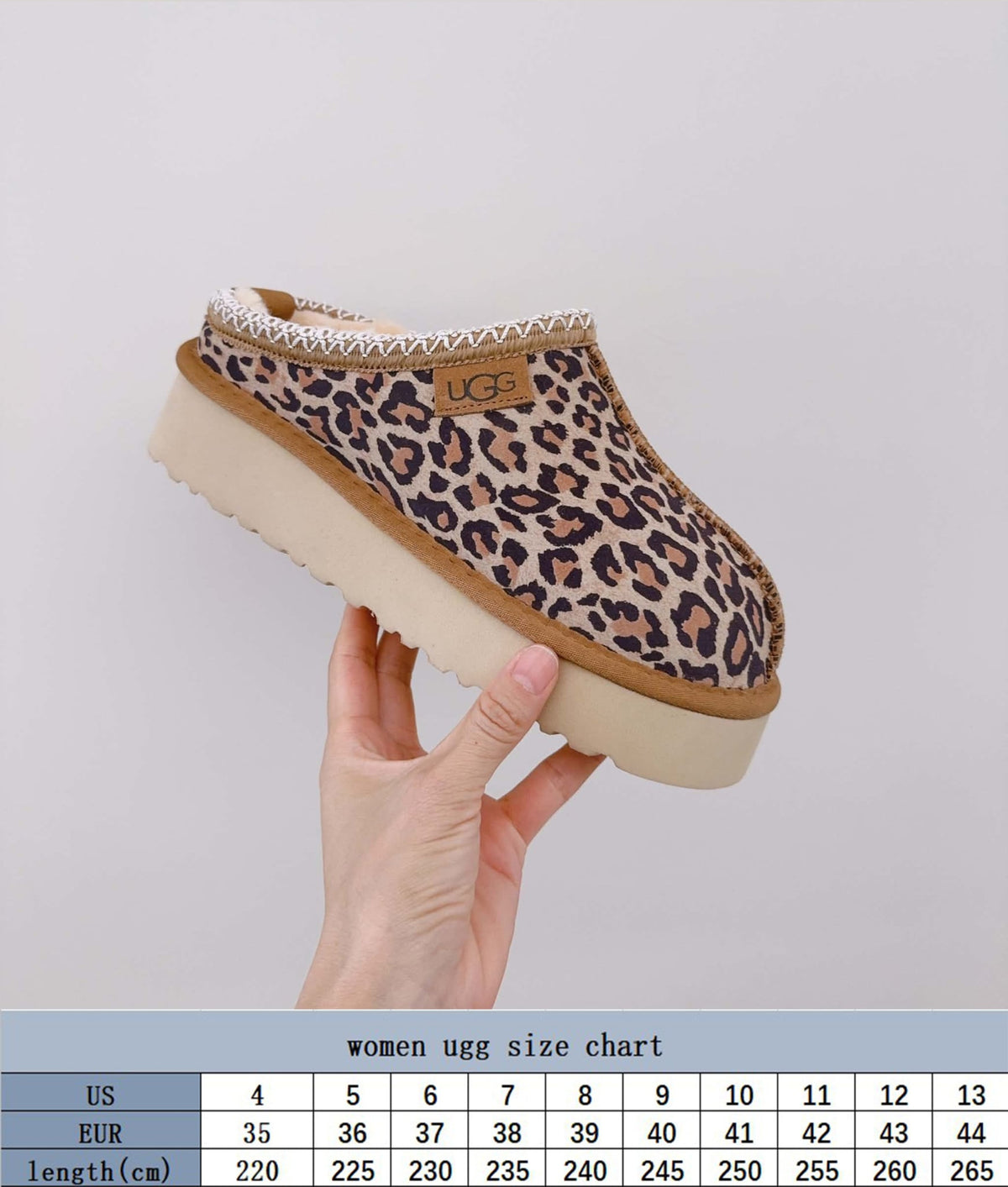 Leopard slipper