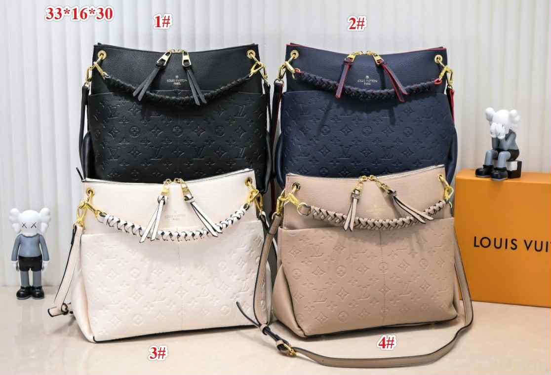 Braided handle bag