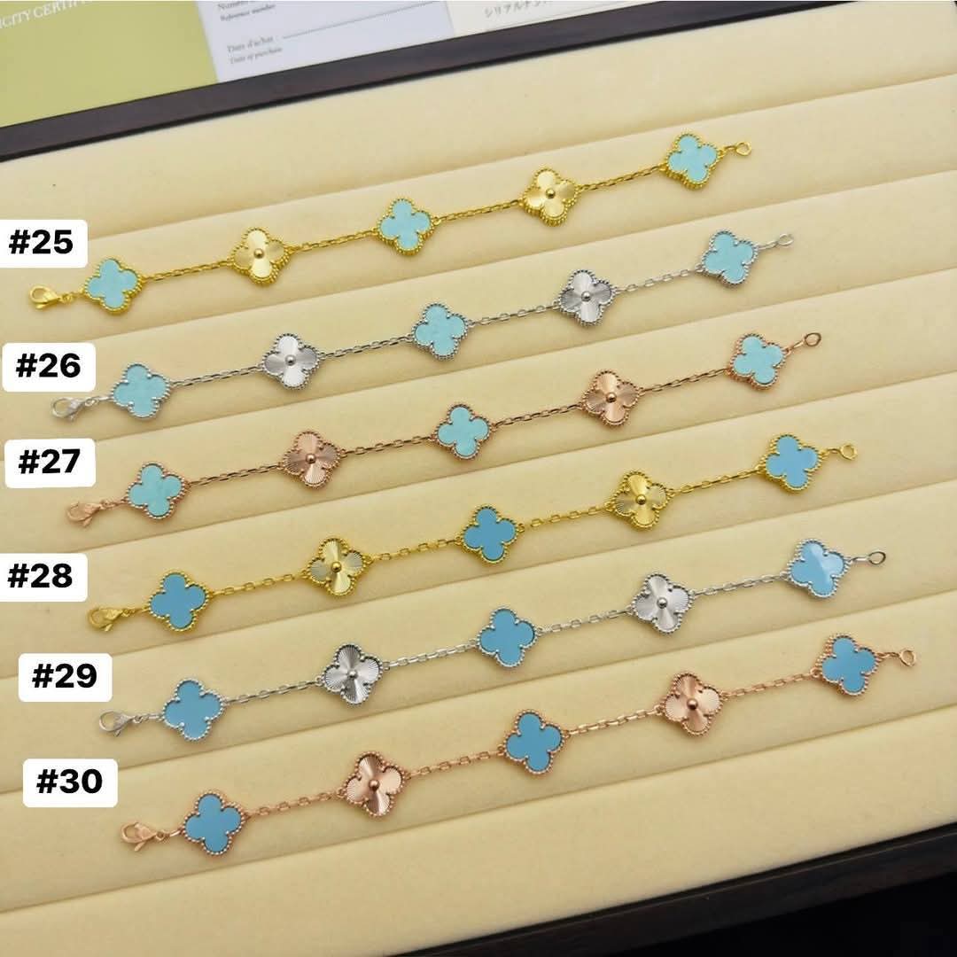 Clover Bracelets Turquoise