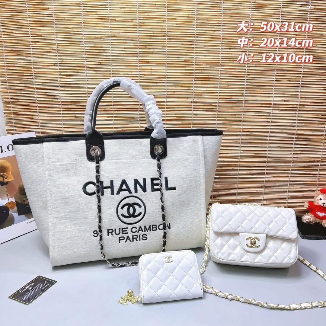 CC White Quilted Set 2