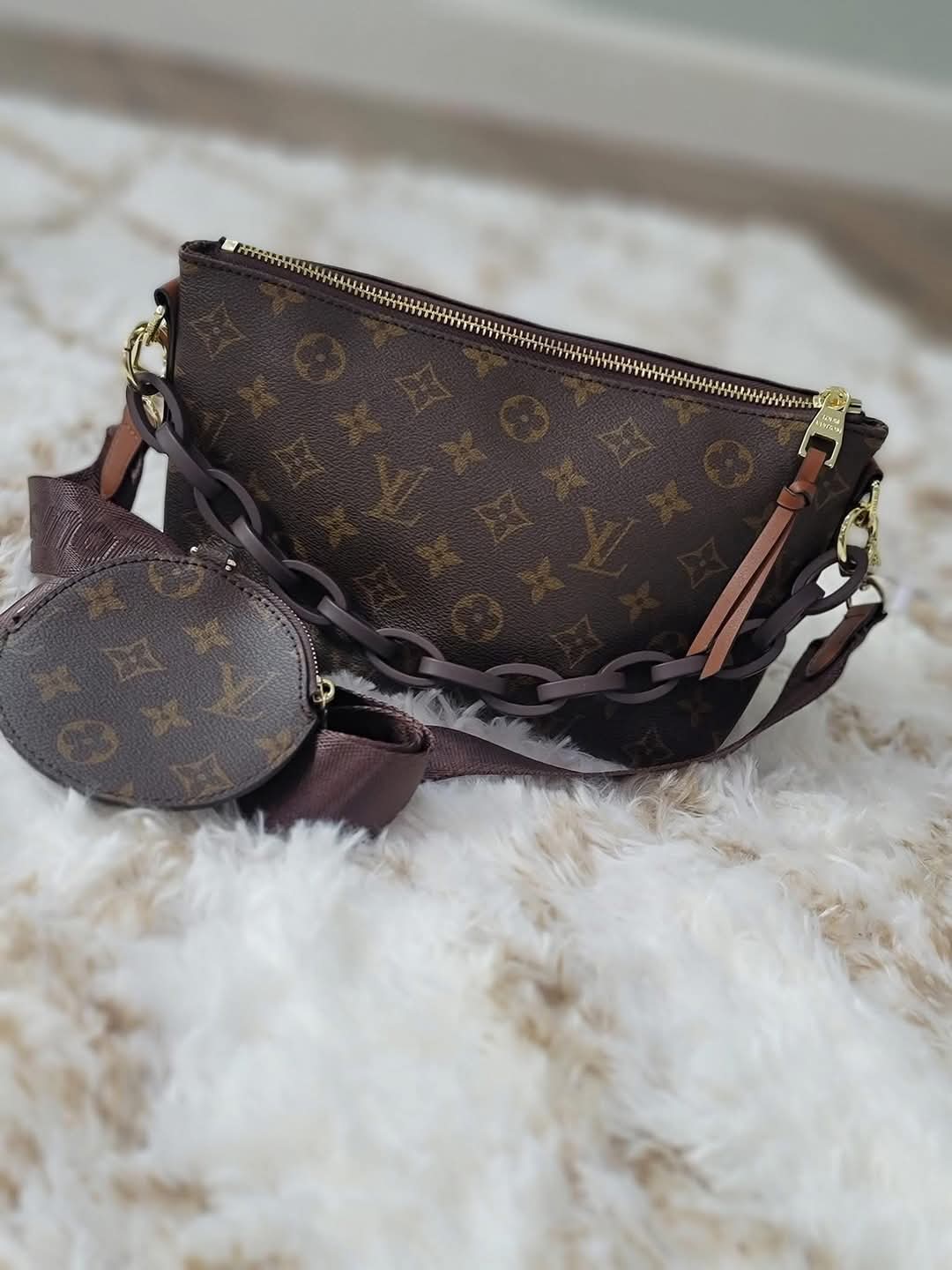 L Mono Bag w Chain