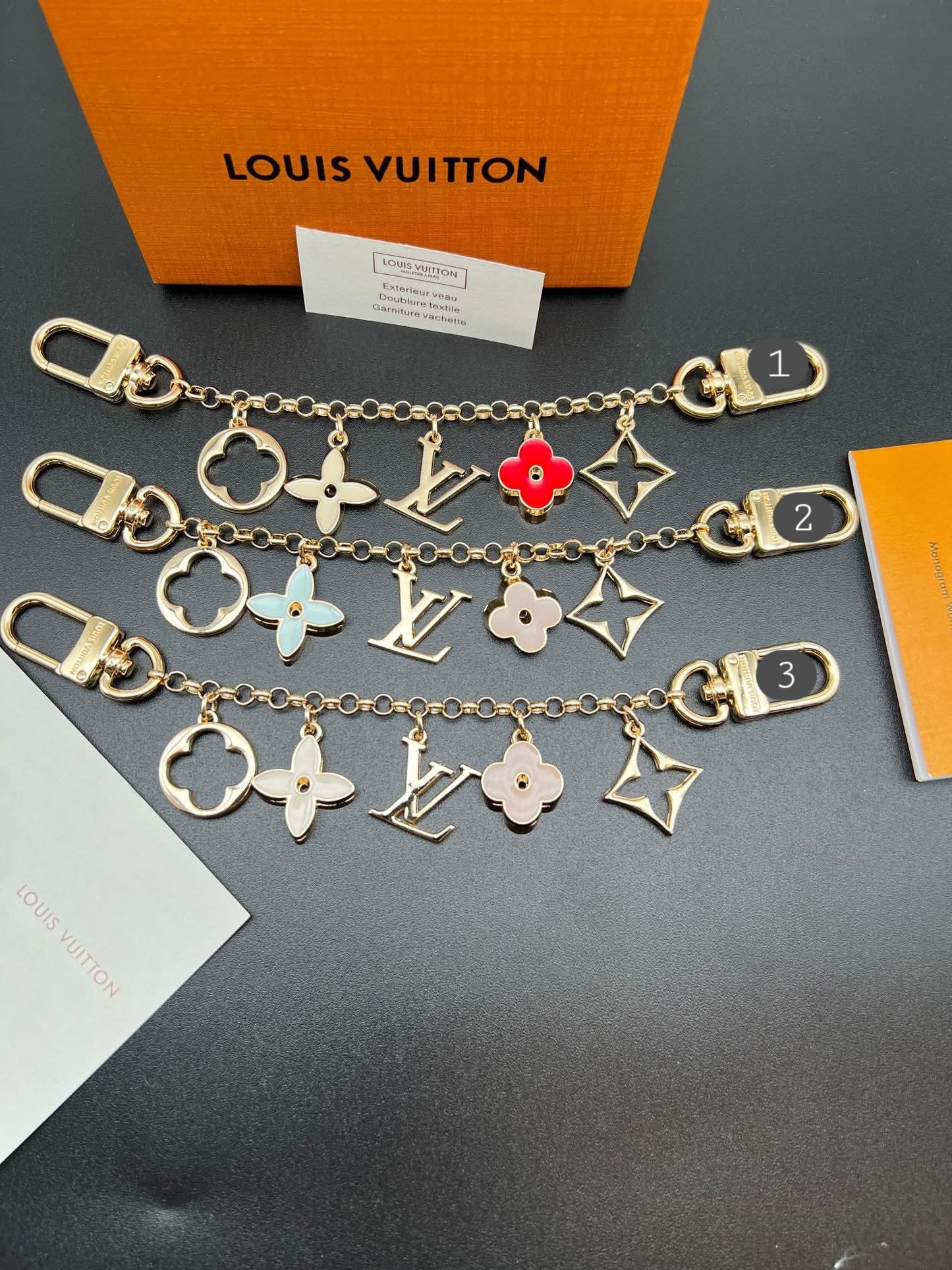 L Keychains & Bag Charms New*15
