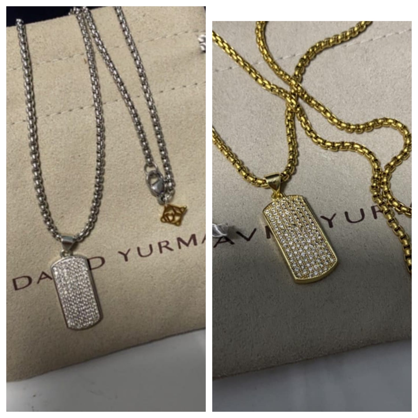 DY Tag Necklace
