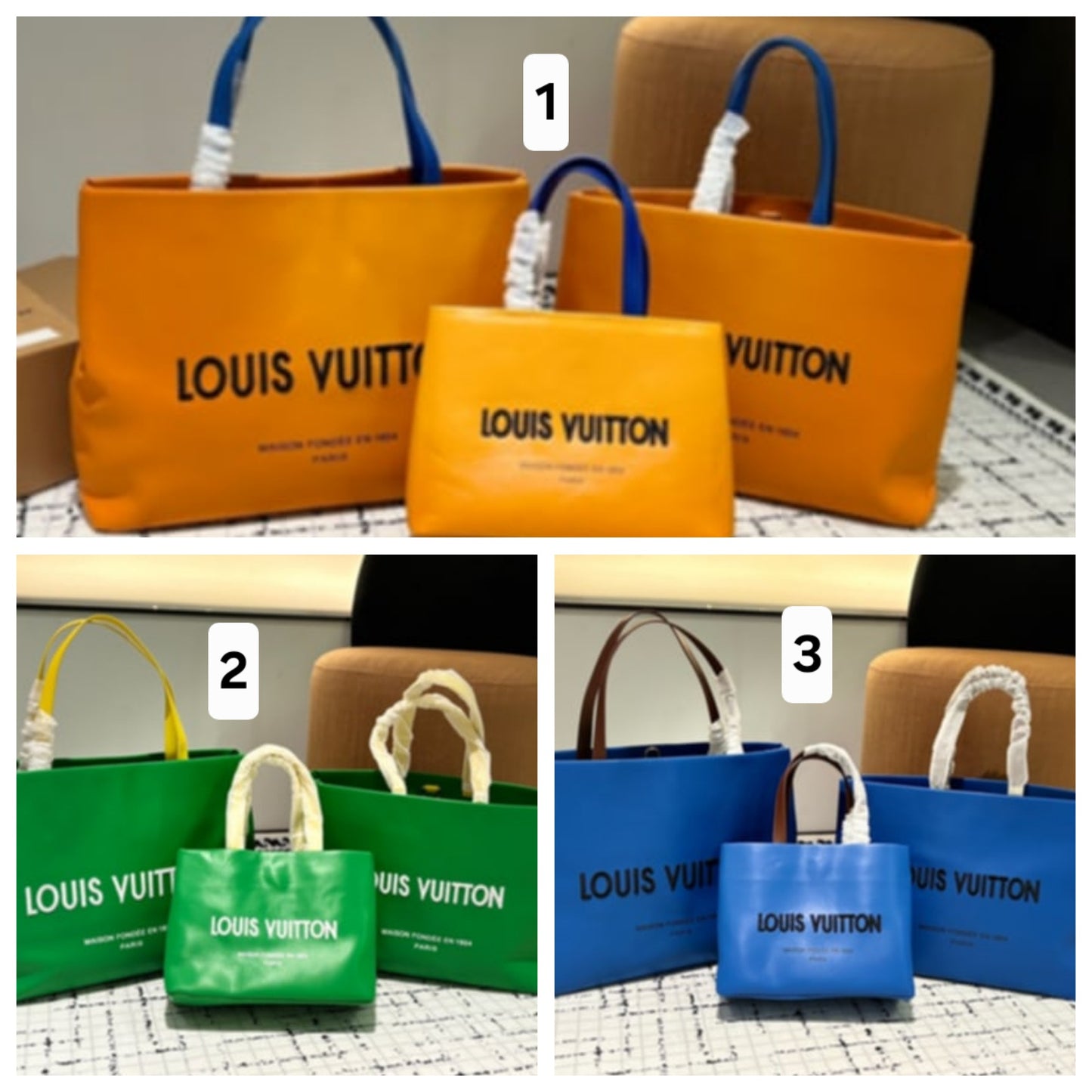 L Shopper Totes L/M/S