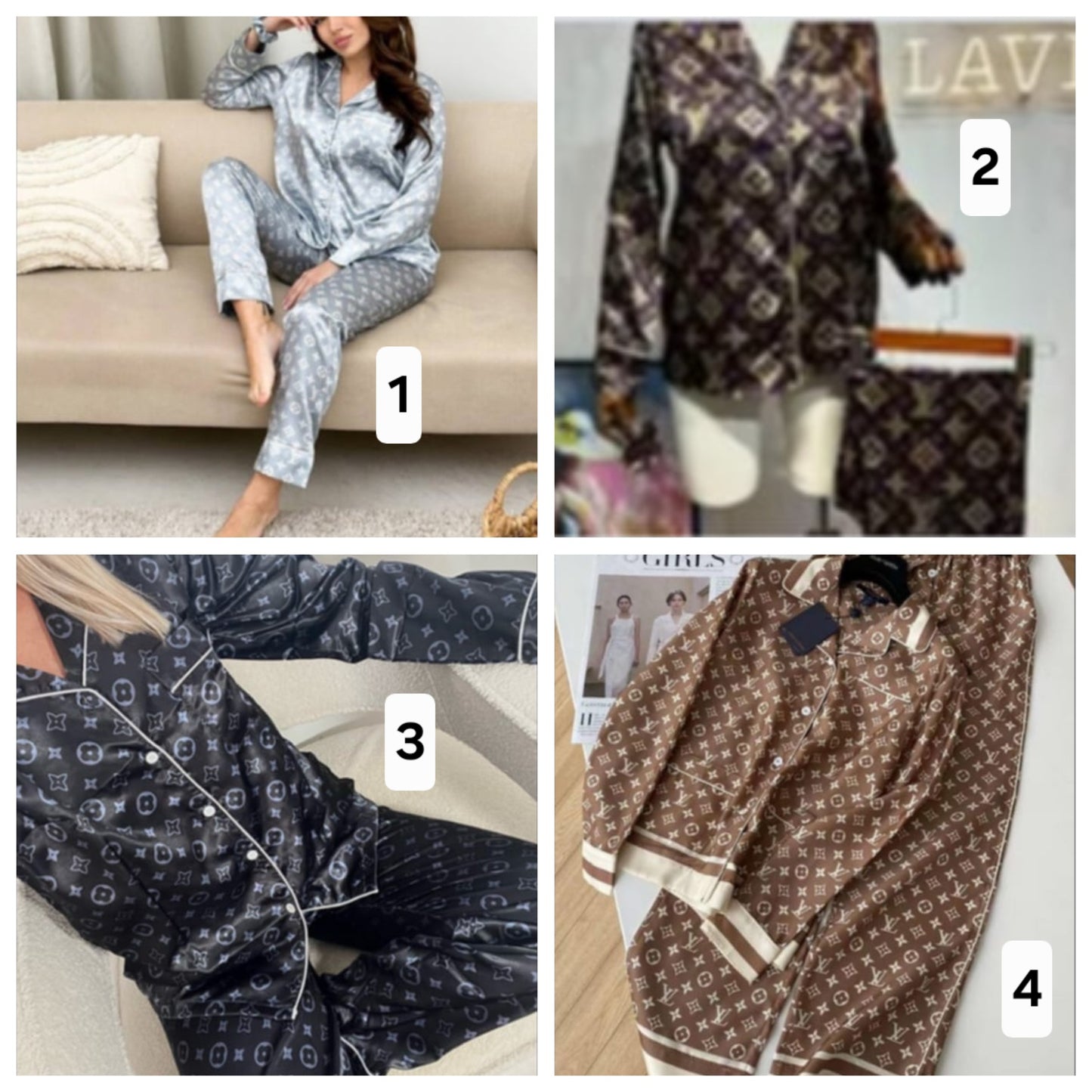 Boujee Brand PJ Sets
