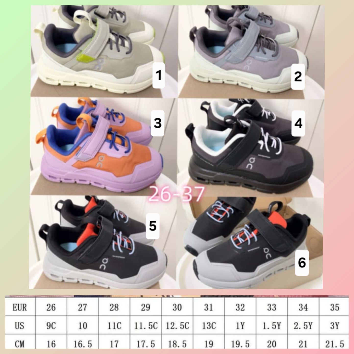On C Shoes Kids