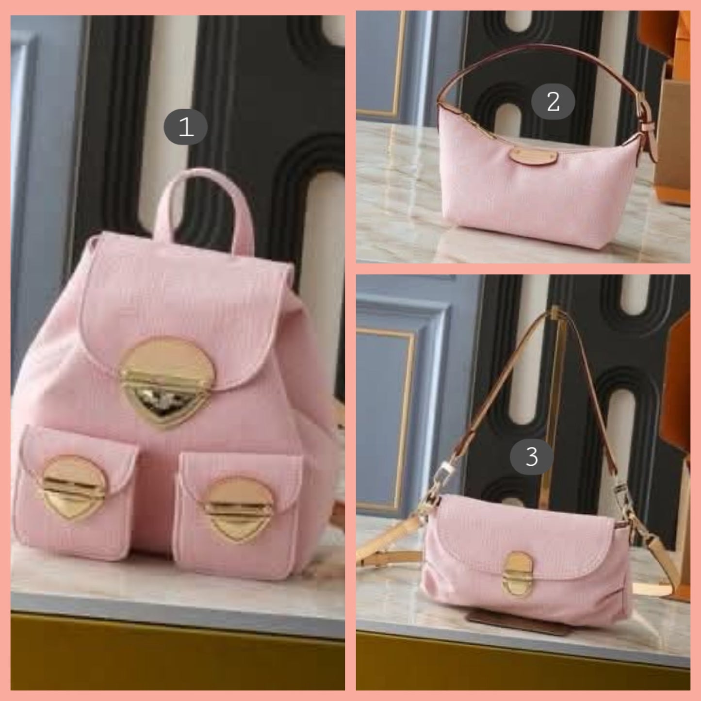 L Light Pink Collection