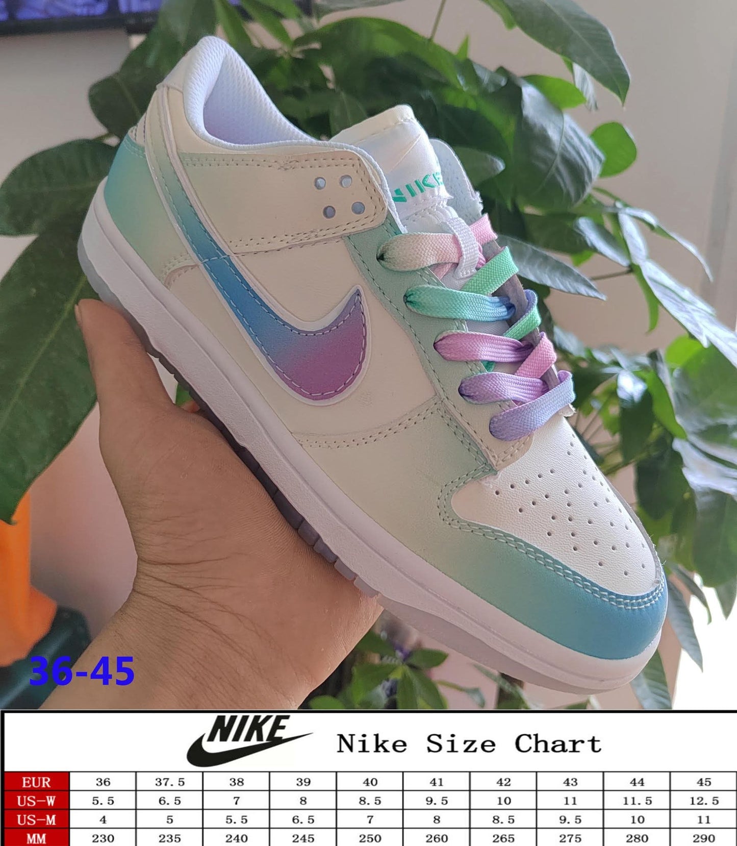 NKE Ombre Sneakers