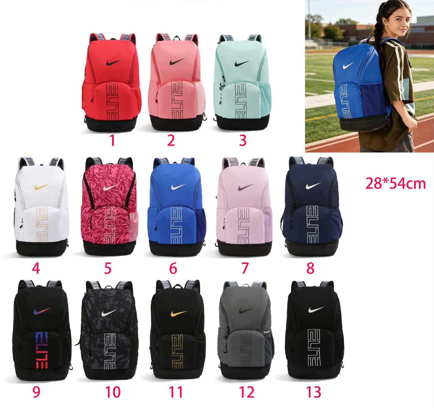 NKE Elite Backpack 3