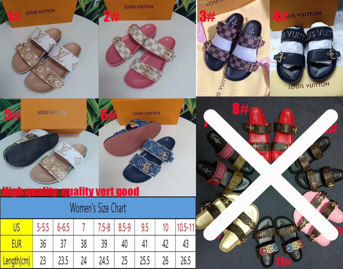 L Sandals 2 Strap (1-6)