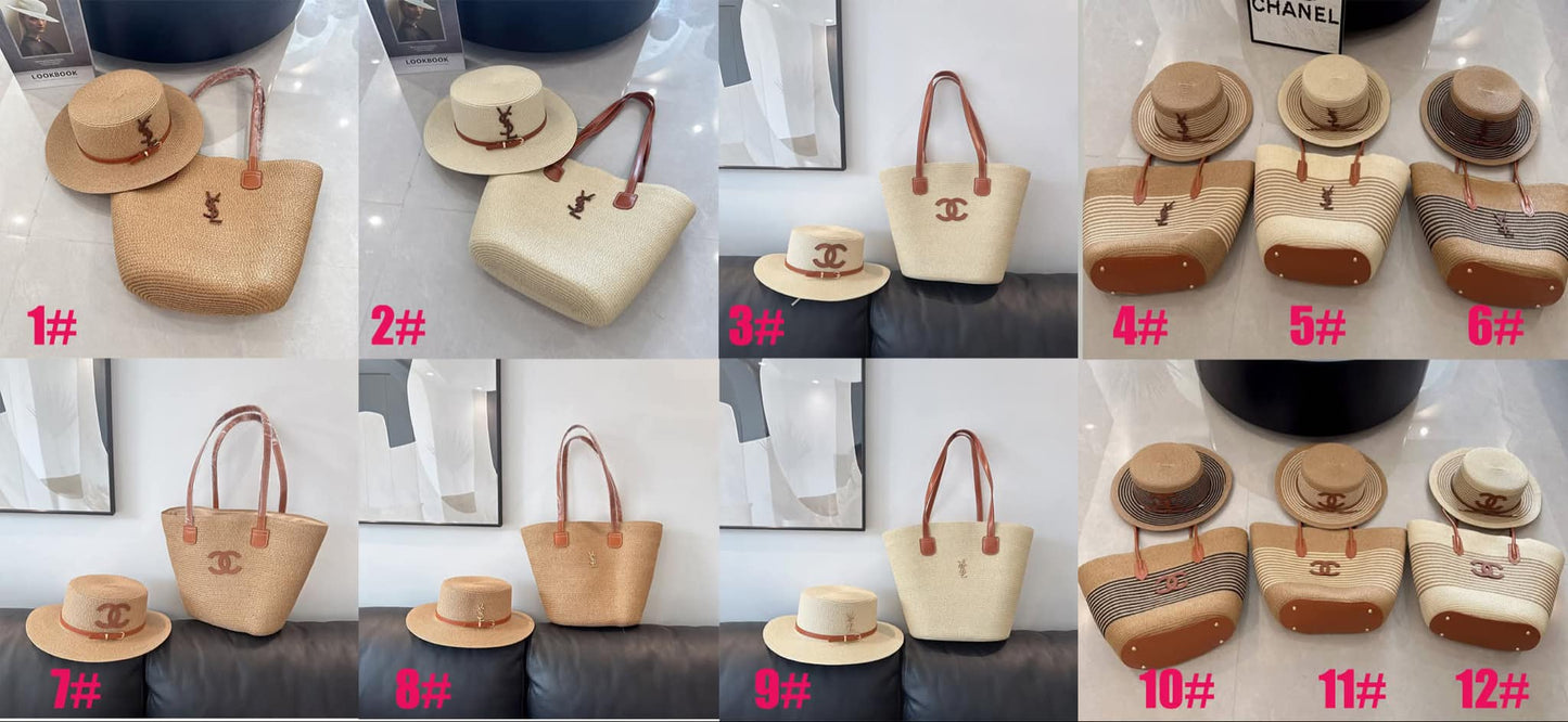 Boujee Hat & Tote Bag Sets 1-12