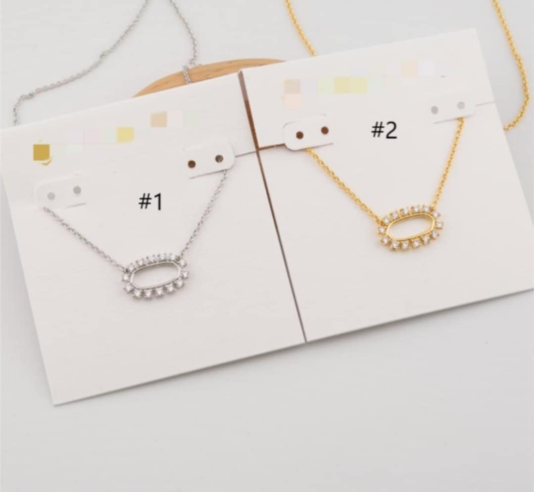 K-S Oval Necklaces