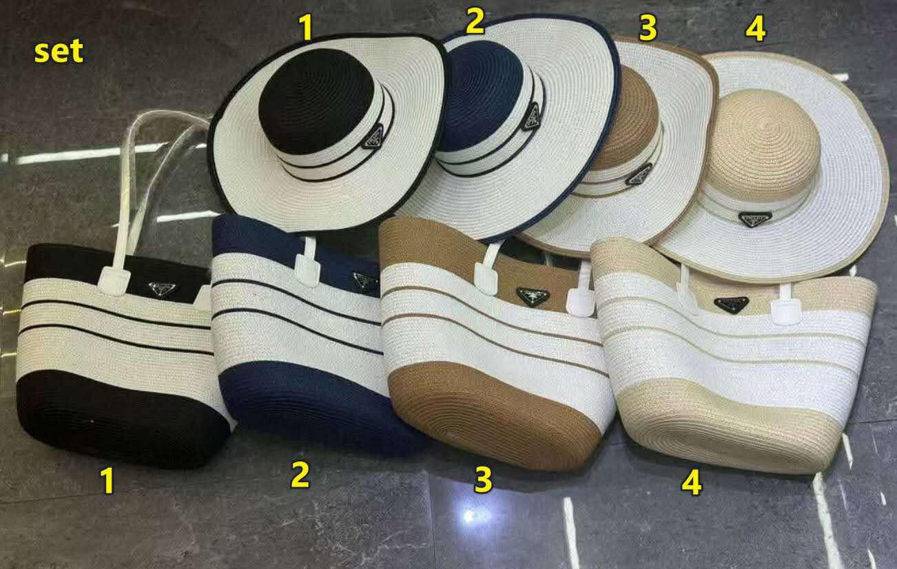 Prda Hat & Tote Bag Sets 3