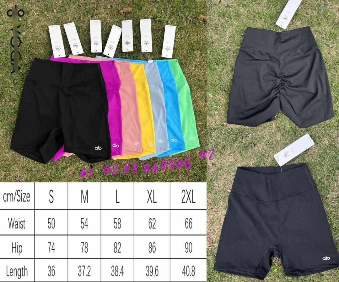 A L O Scrunch Shorts