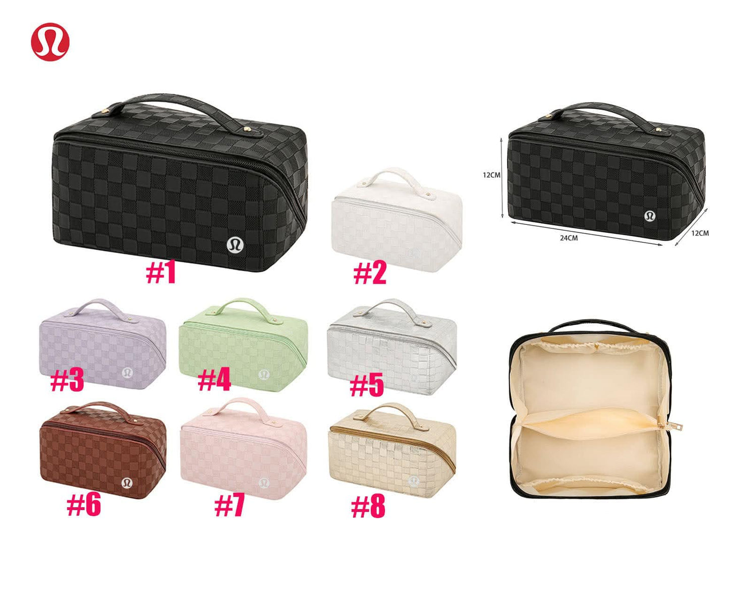 π Lu Cosmetic Bags 2