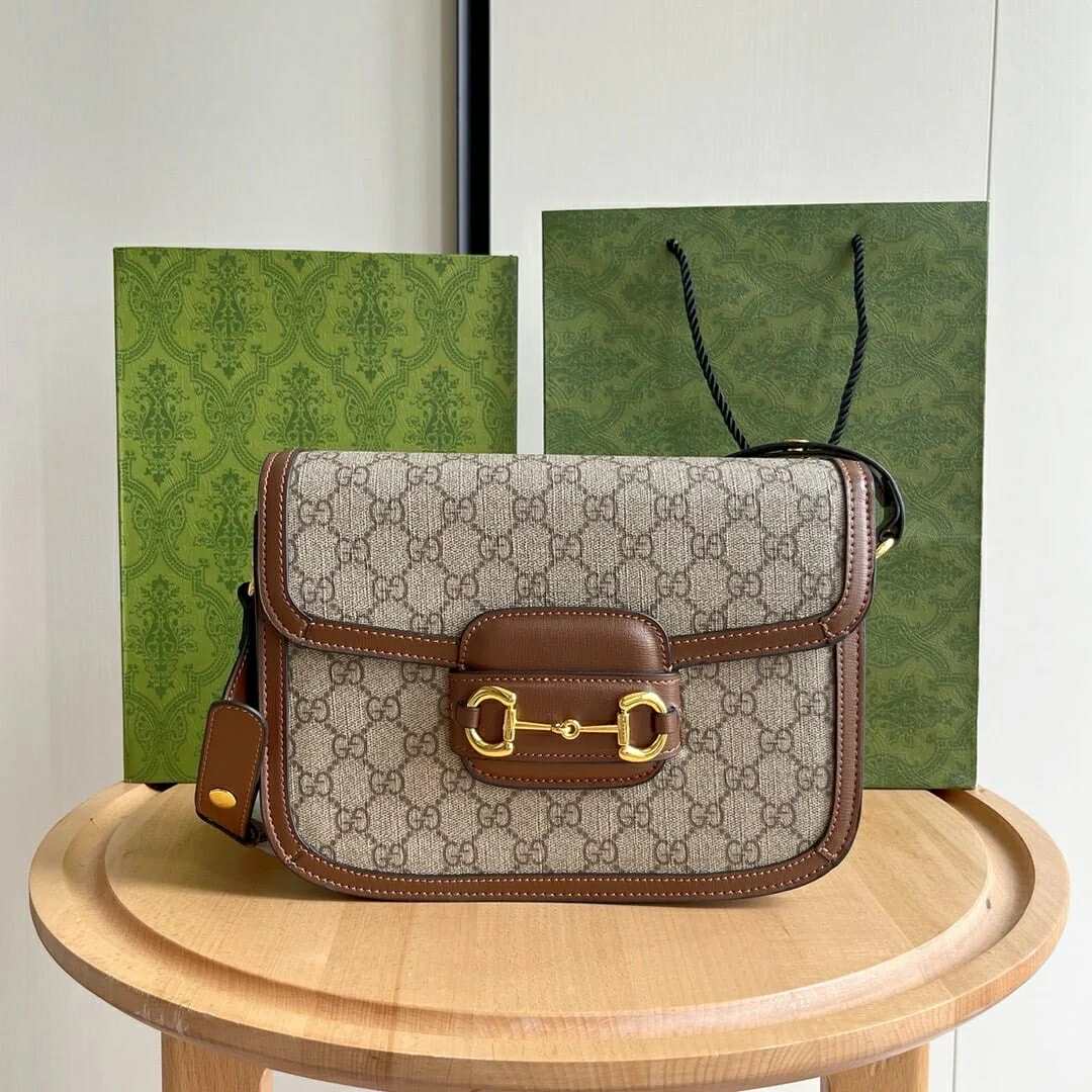 G*G Brown Mono Bit Bag