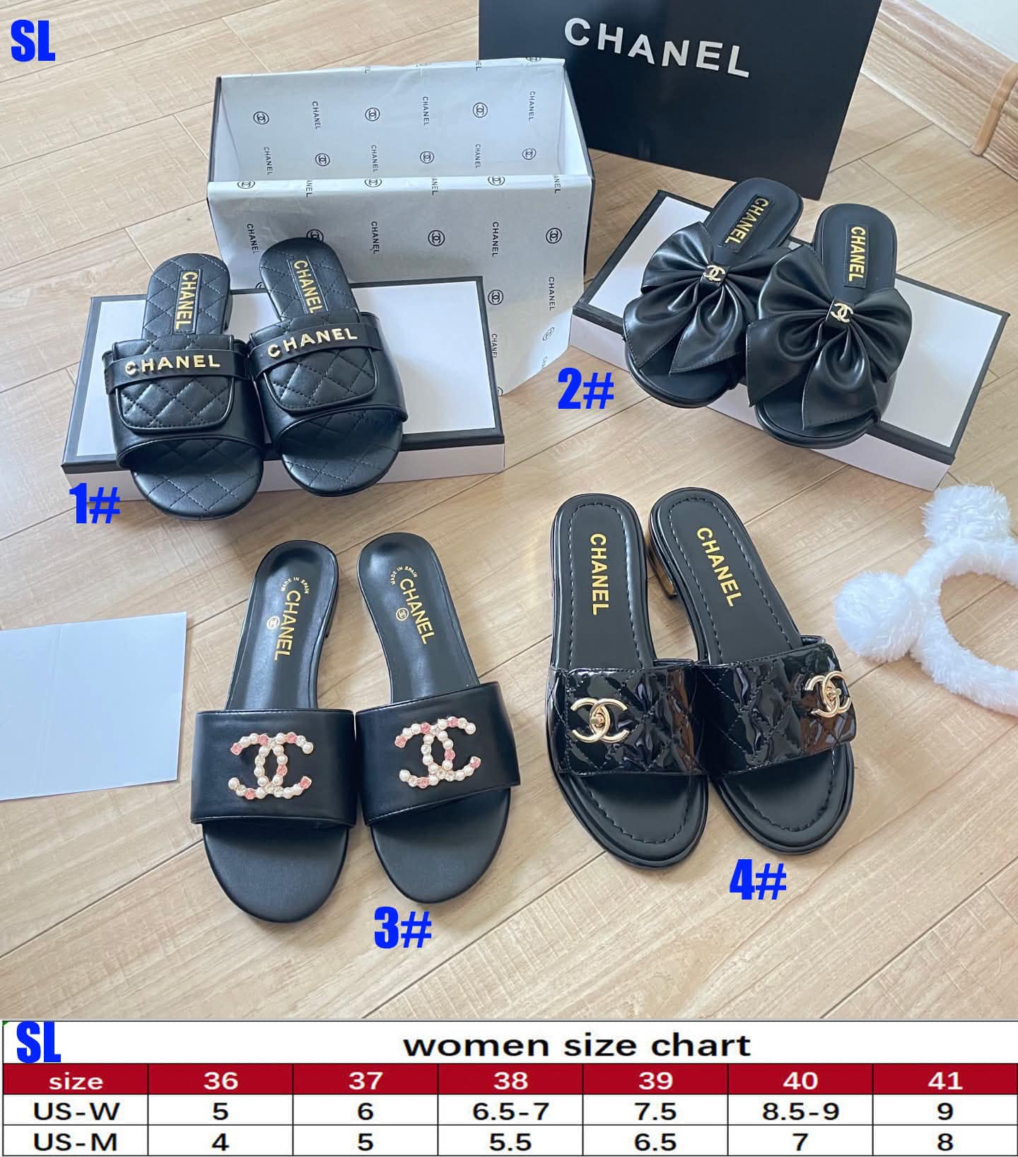 CC Slip on Sandals