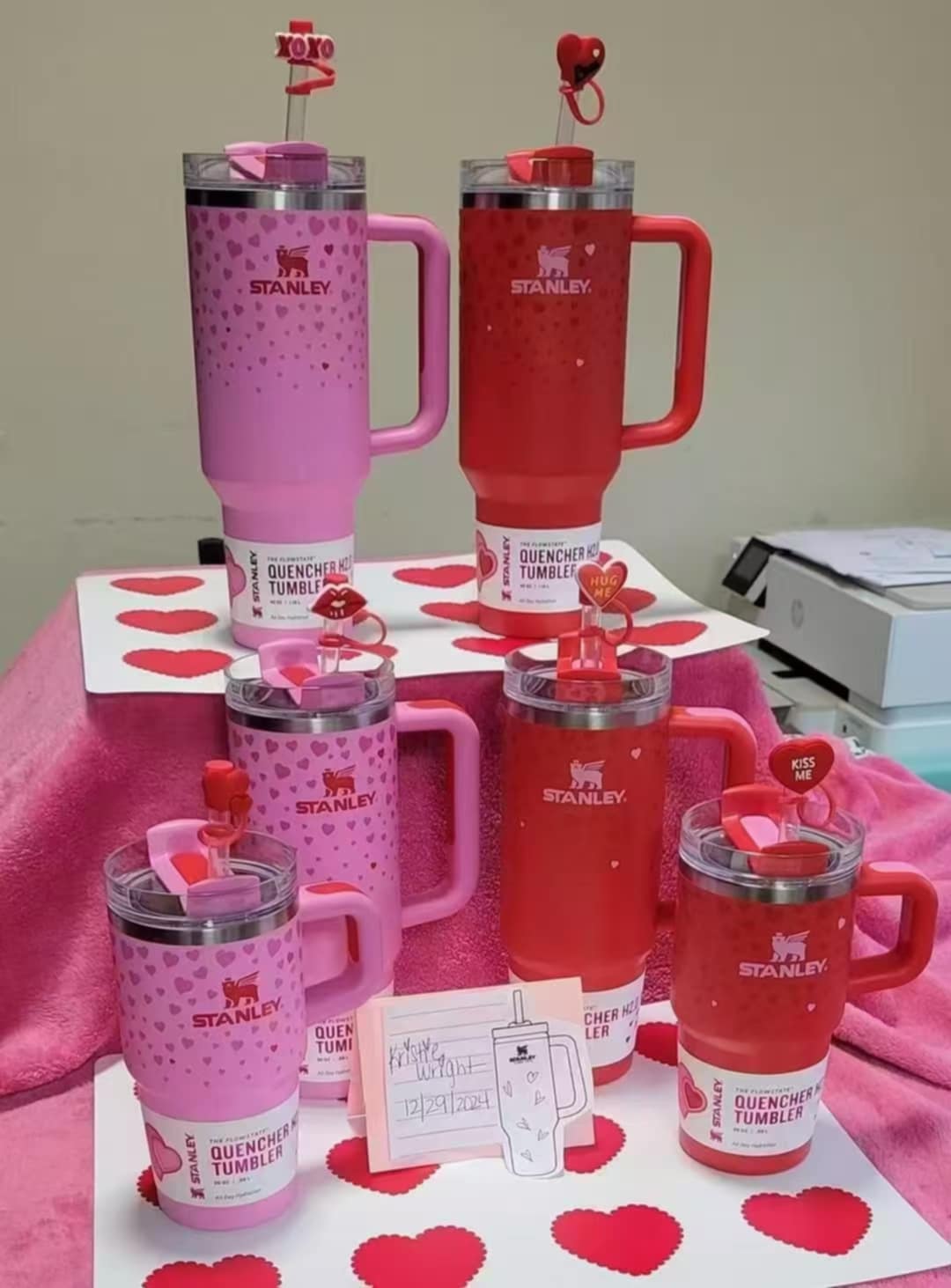 S-Cups Be Mine Big & Small w Toppers