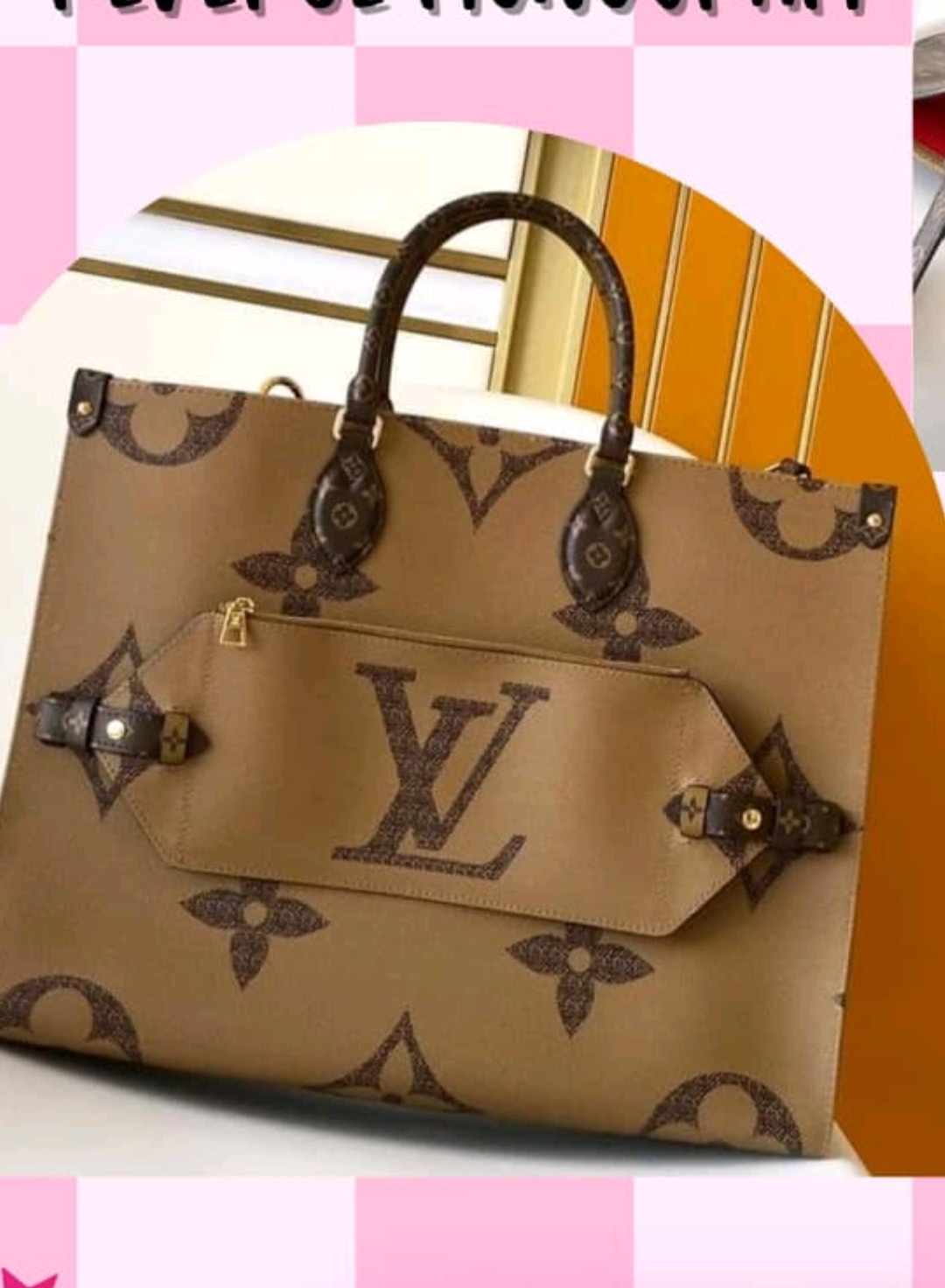 L Logo On The Go Bag