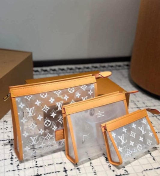 L 3pc Clear Set
