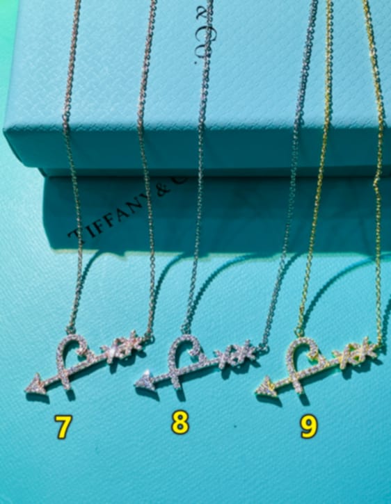 T Heart Arrow Necklace