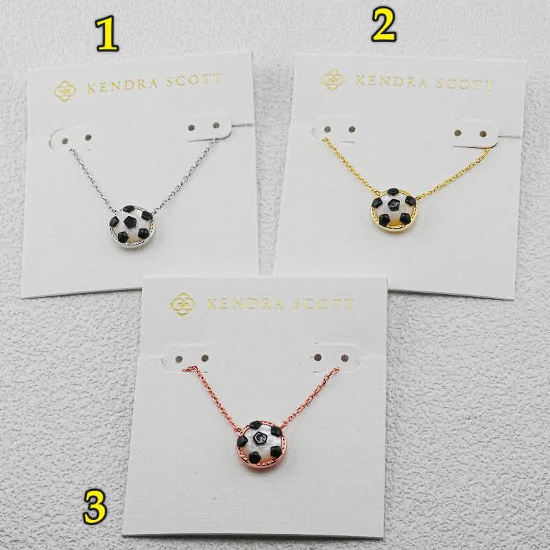 K-S Soccer Necklace
