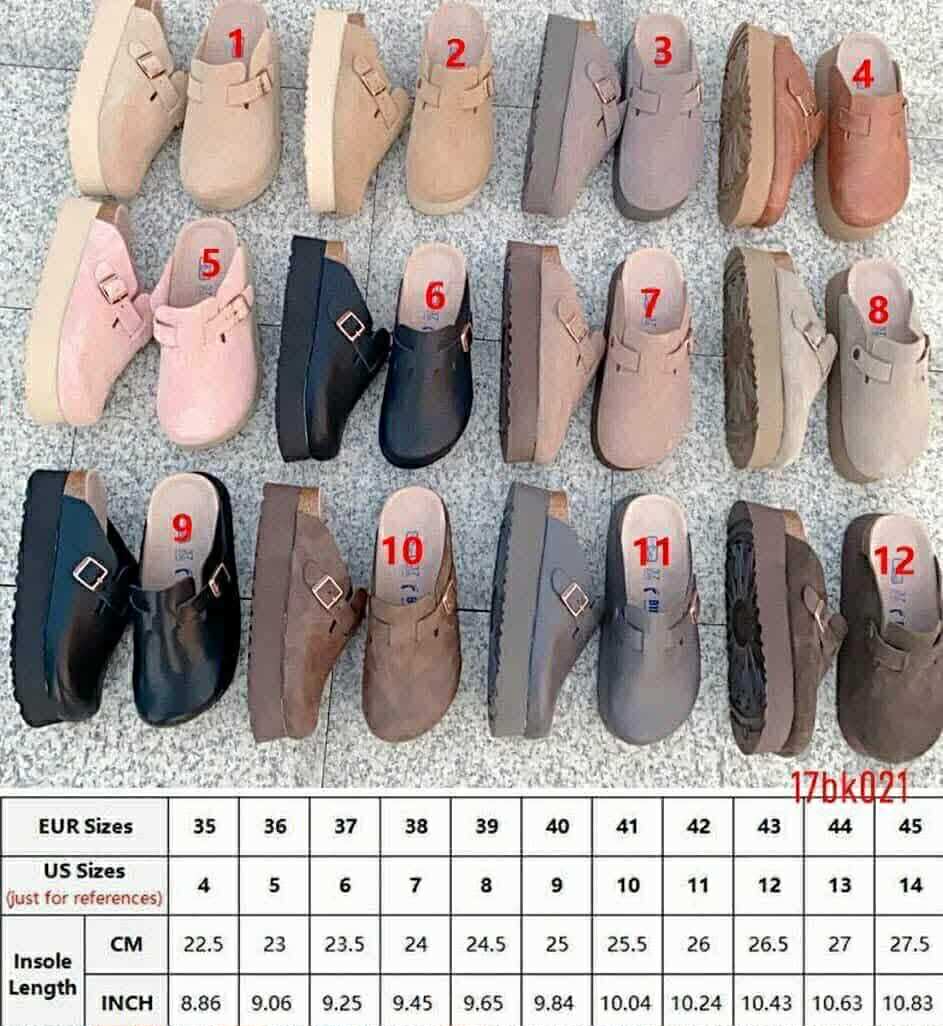 Birky Clogs Platform 9-12