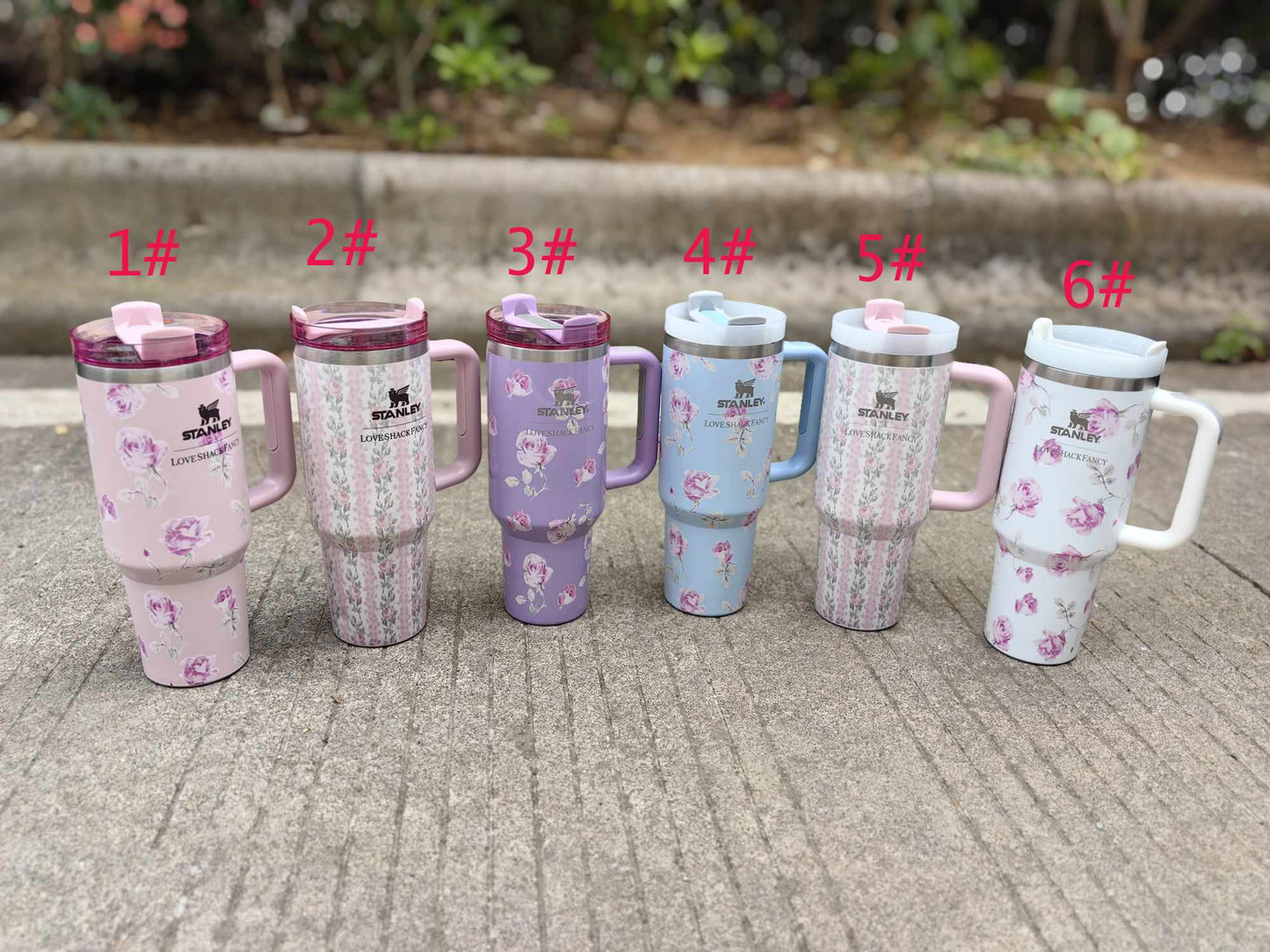 Fancy Floral S-Cups