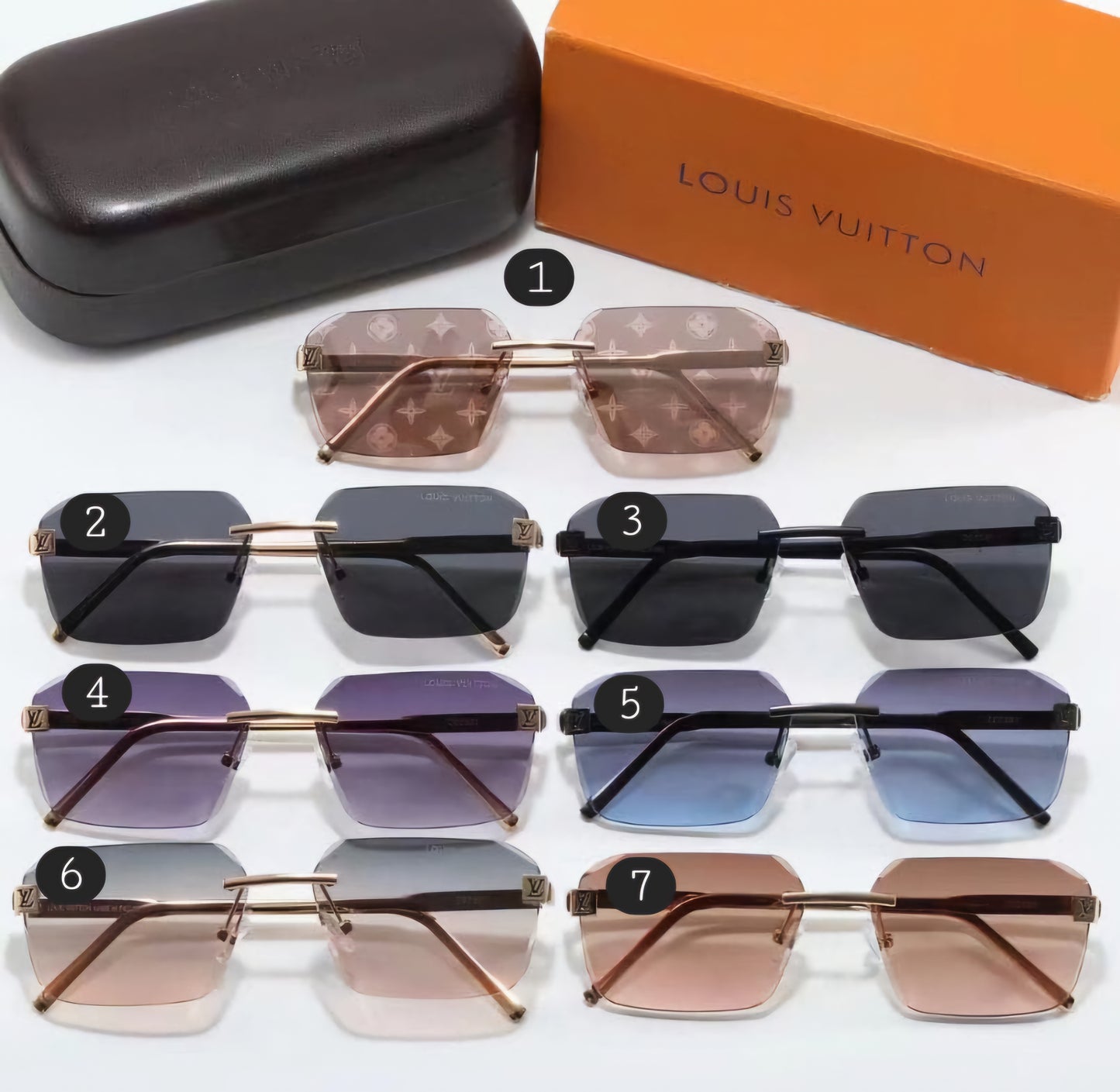 L Sunglasses Frameless