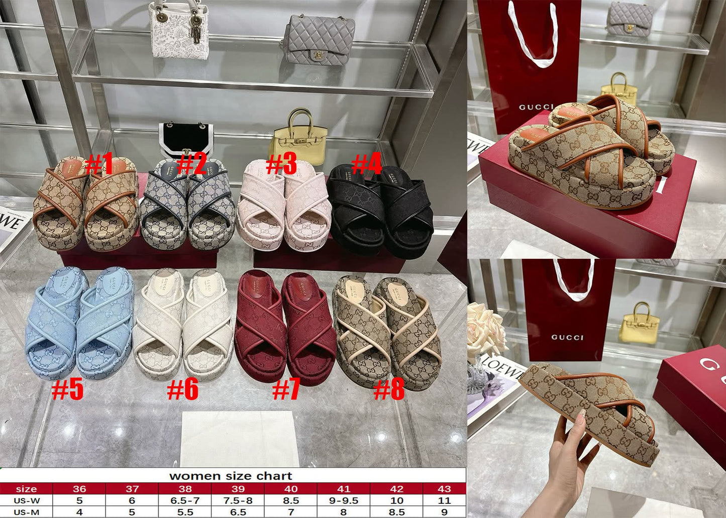 G*G Criss/Cross Platform Sandals