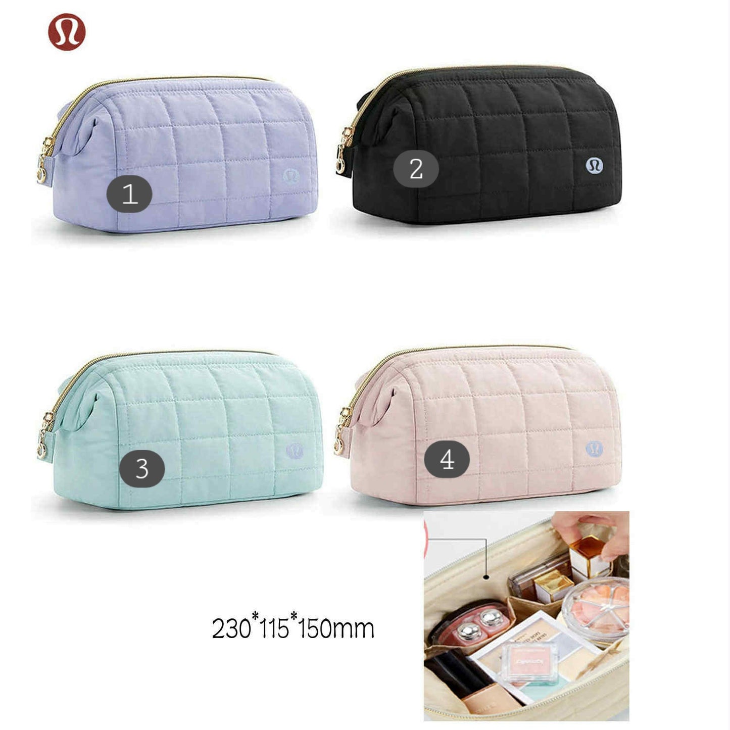 π Lu Cosmetic Bags 3