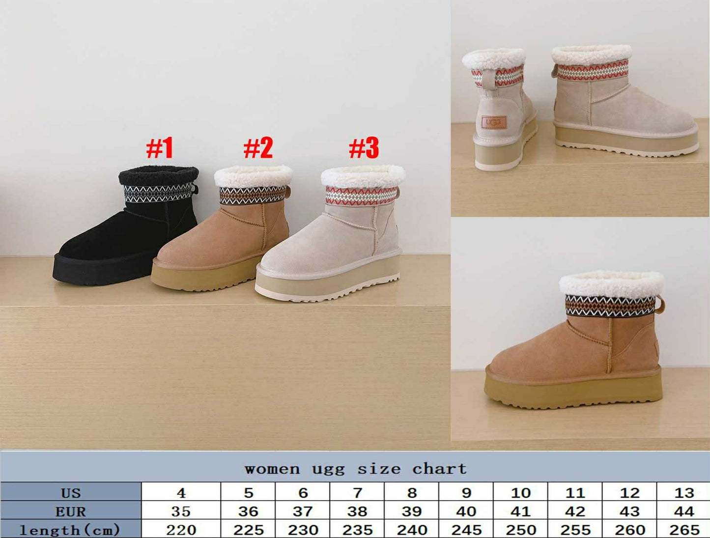 U Zig Platform Boots 5