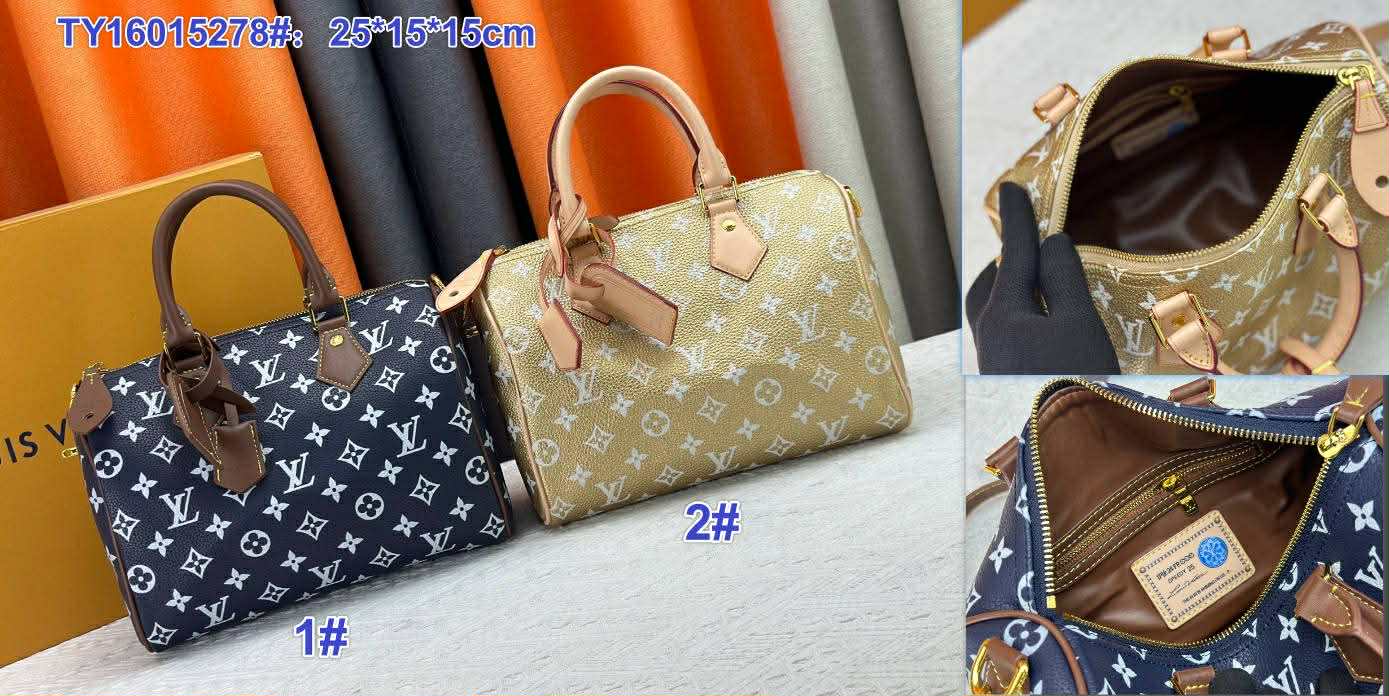 L S Bag Black/Gold