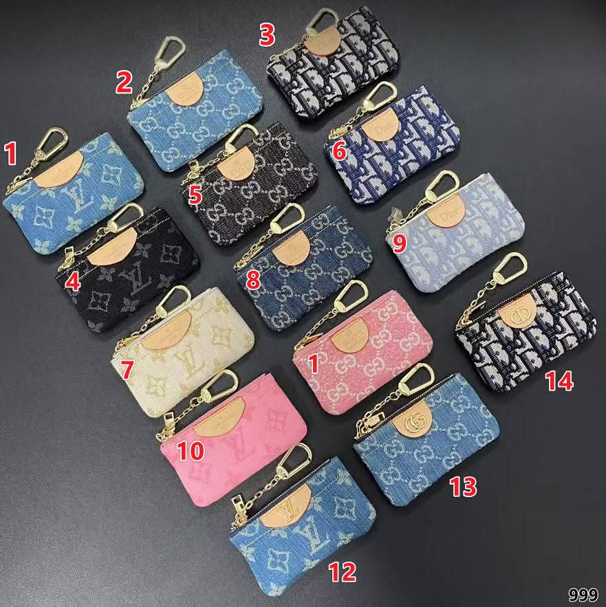 Boujee Keychain Pouches 1-14