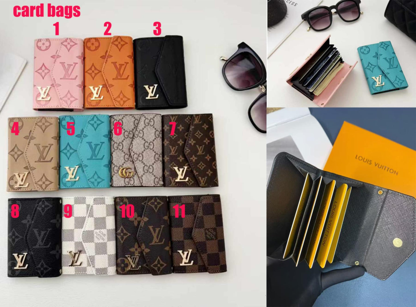 L Mono Card Wallet