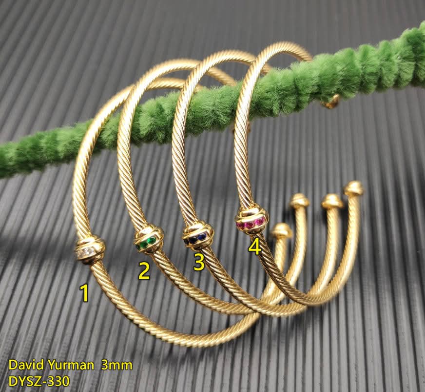 DY Gem Cuff Bracelets