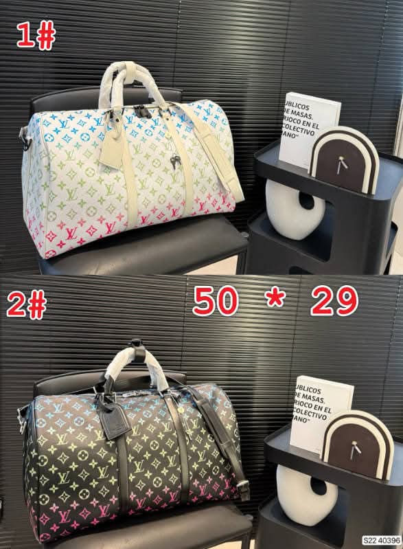L Ombre Mono Duffles