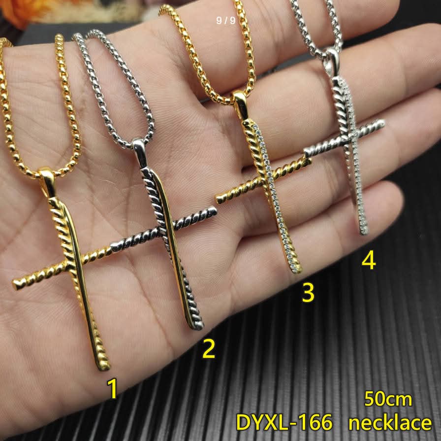DY Cross Necklaces 1-4