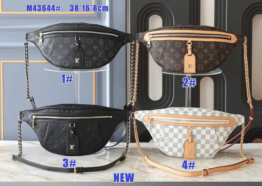 L Mono Bum Bag Chain