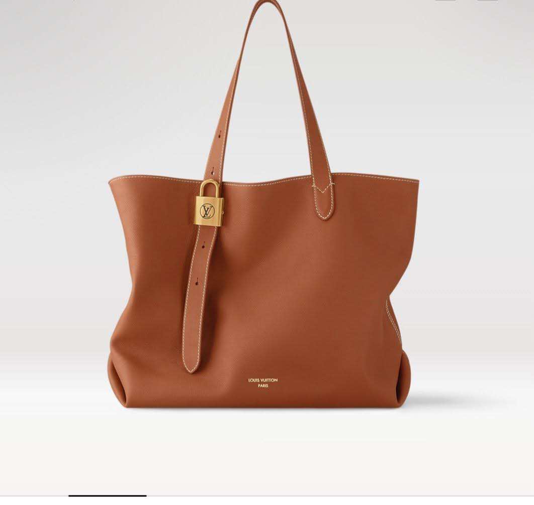 L Cabas Bag Tan