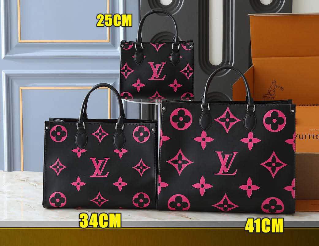 L Bags Black /Pink L/M/S