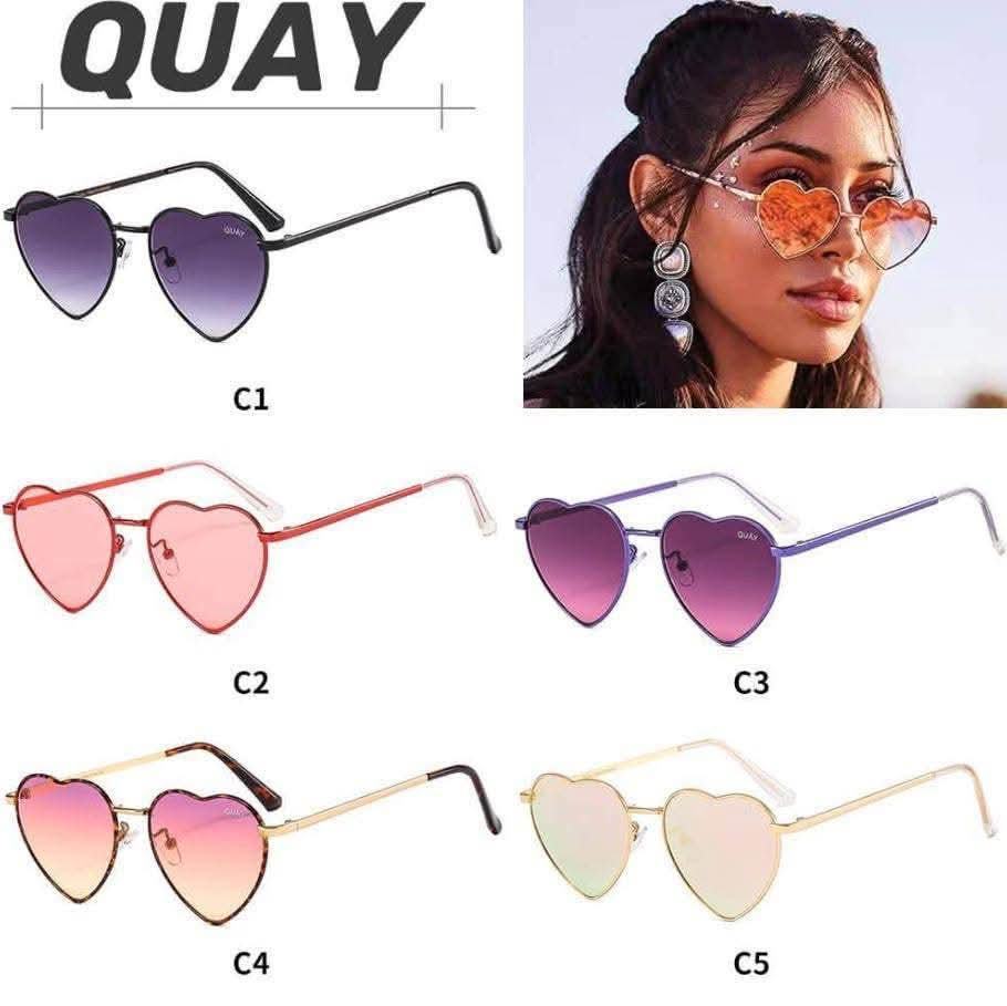 Q Heart Sunglasses NEW