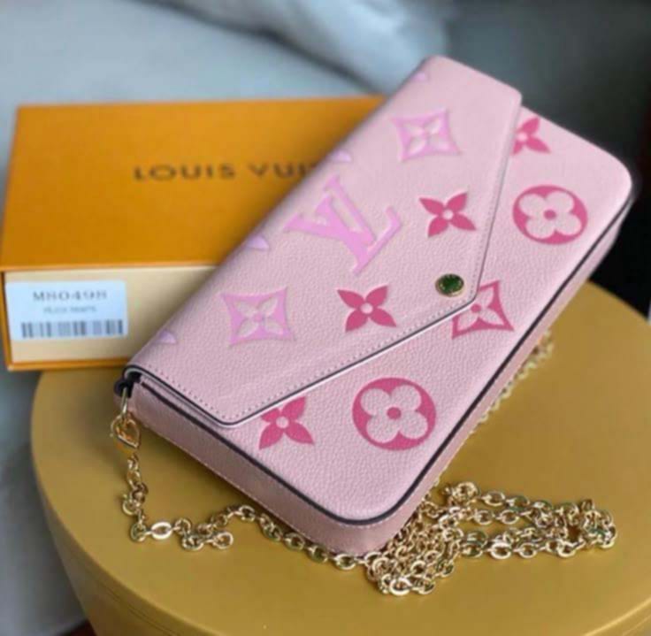 L Pink Clutch Bag 2