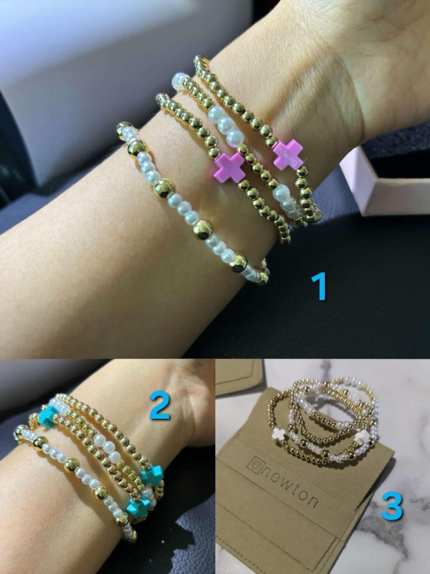 Stacked Beaded Bracelets