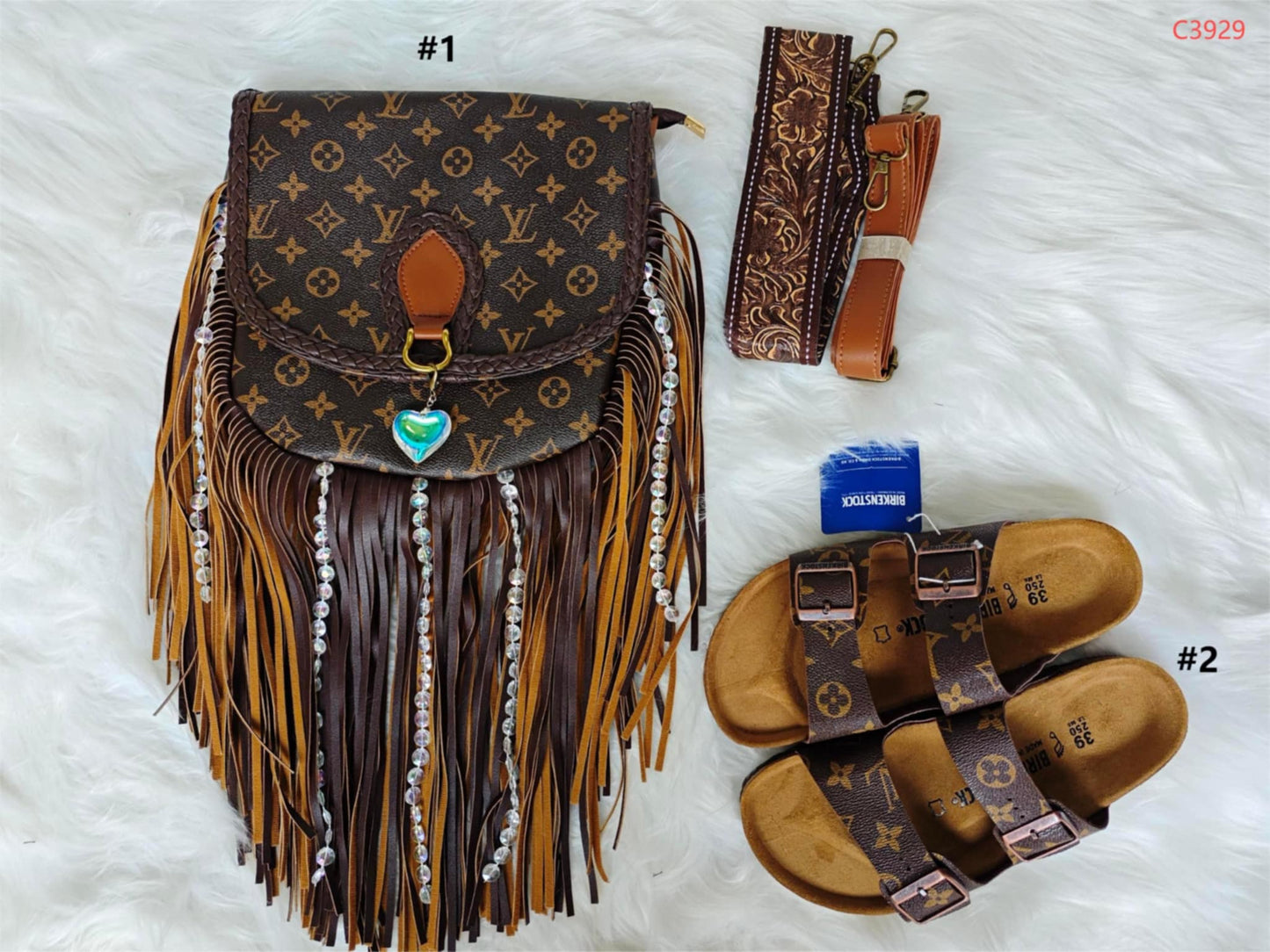 L Boho Bag/ Sandal Bundle