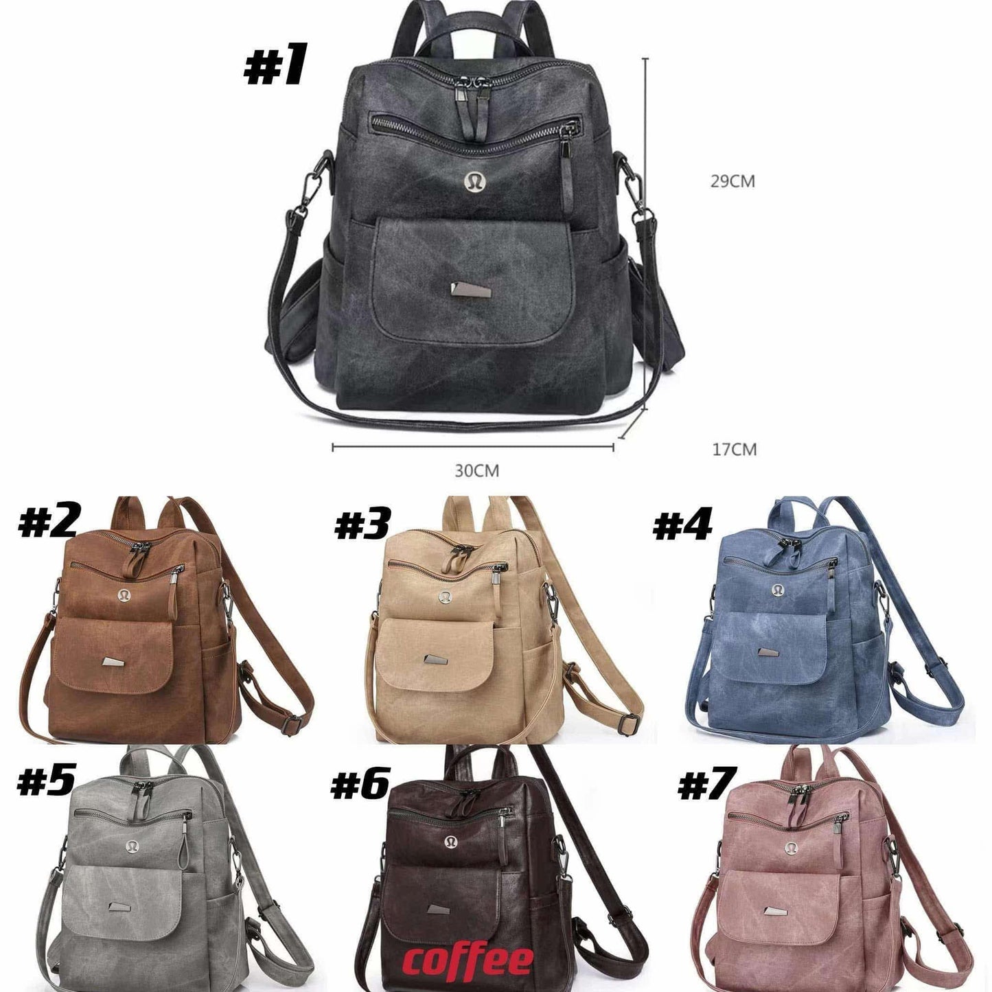 π Lu Bag Backpack Bags 1-7