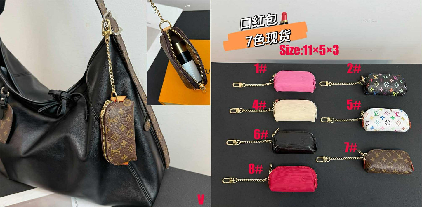 Boujee Keychain Zip Pouches 1-8